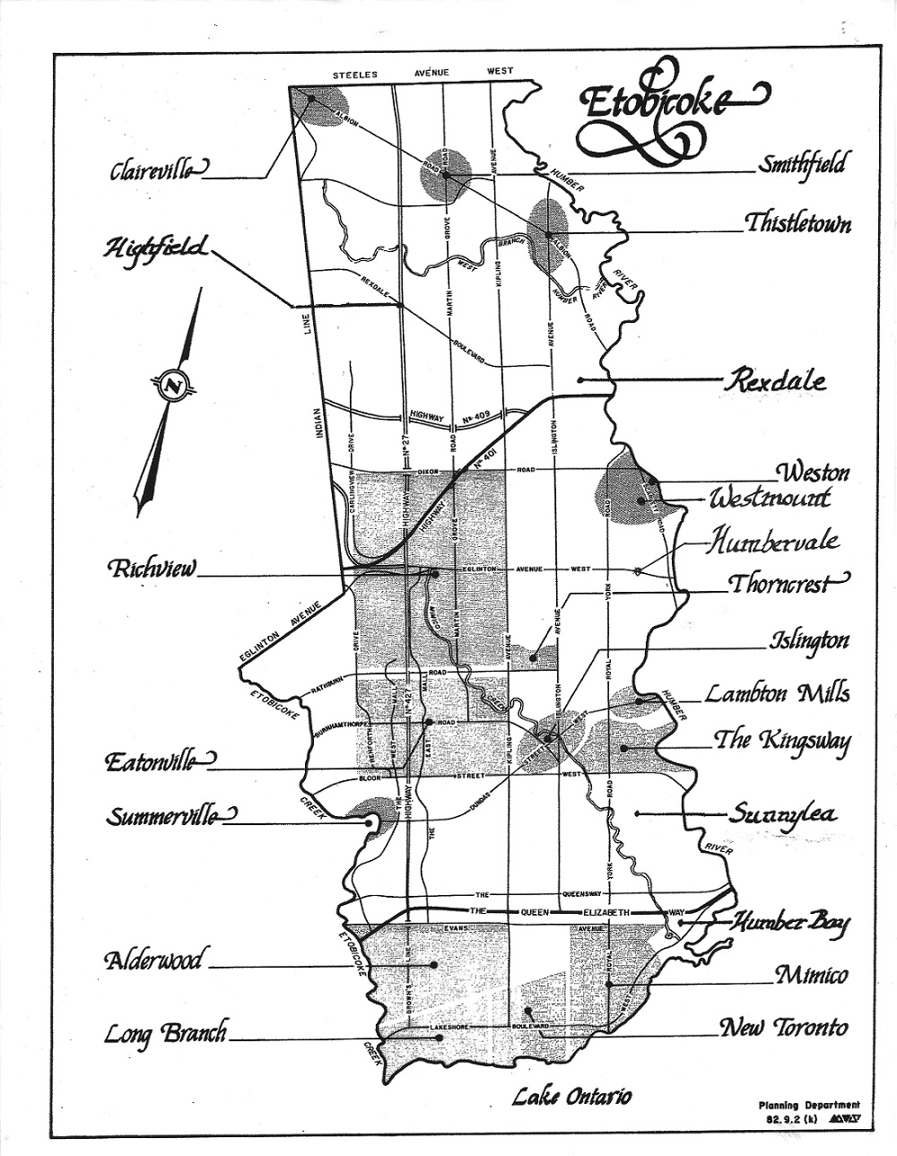 Etobicoke Map  365 Things To Do In Etobicoke