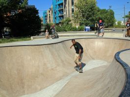 Eighth Street Skatepark in Etobicoke