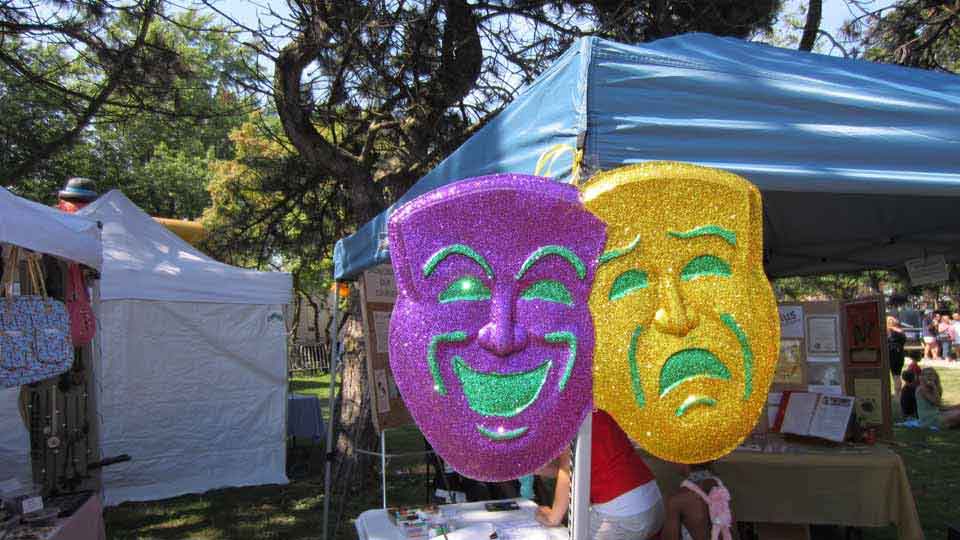 Lakeshore Mardi Gras Masks